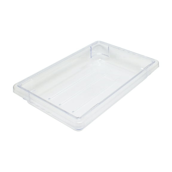 Excellante 12" x 18" x 3 1/2", 1.75 gallon, food storage box, polycarbonate, clear, NSF certified, comes in each