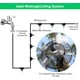 thumbnail image 2 of RV Sistema de nebulización, sistema de riego de 10 m, sistema de nebulización para exteriores, sistema de refrigeración ideal para cenador, jardín, patio, 12 boquillas (negro), 2 of 5