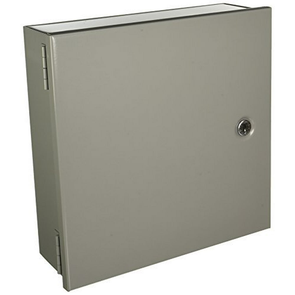 Hoffman A12N124 NEMA 1 Enclosure, Steel, Small, 12.00" x 12.00" x 4.00