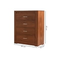 thumbnail image 5 of Comoda Cajonera Vizela Nogal - Kessa Muebles, 5 of 5