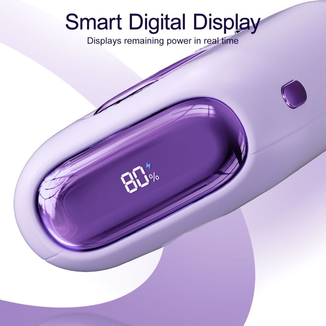 JOYROOM 10000mAh Power Bank with Built-in Cables, 22.5W Fast Charging, Purple photo 6