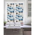 thumbnail image 2 of Window Privacy Film Tropical Plants Stained Glass Window Film Decorative Sun Block Window Cover Cartoon Summer Ocean Beach Palm Tree Window Clings Static Adhesive Sticker for Bathroom 17.7"x39.3", 2 of 7