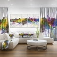thumbnail image 3 of Design Art Vancouver Skyline Canvas Print, 3 of 3