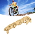 thumbnail image 3 of 116 Links Road Bike Chain, Mountain Bike Chain Anti Rust Flexible With Chain Connector For Outdoor Cycling, 3 of 8