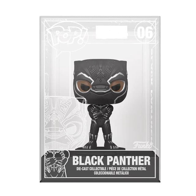 Funko Pop Moulé sous Pression Black Panther Exclusif 06