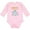 AD-Pink, variant on Boo with Mummy Cat Boys or Girls Long Sleeve Baby Bodysuit
