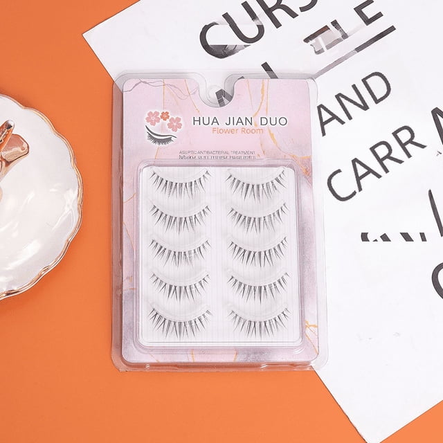 13 pestañas postizas de dibujos animados de diablillo con tallo transparente insertadas a mano ultrafinas, cabello de hada, pestañas de la península de Xingyao