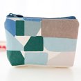 thumbnail image 4 of Coin Storage Bag Cute Mini Geometric Card Coin Wallet Change Purse Holder, 4 of 9