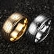 thumbnail image 1 of Anillo de acero de tungsteno de moda mixta de joyería anillo de joyería de hombre con diámetro de corazón de escritura láser, 1 of 5