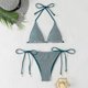 thumbnail image 4 of Trajes de Baño para Mujeres Sexy Tubo de Color Sólido Correa Superior Bikini, Traje de Baño Dividido para la Playa Y la Piscina, 4 of 9