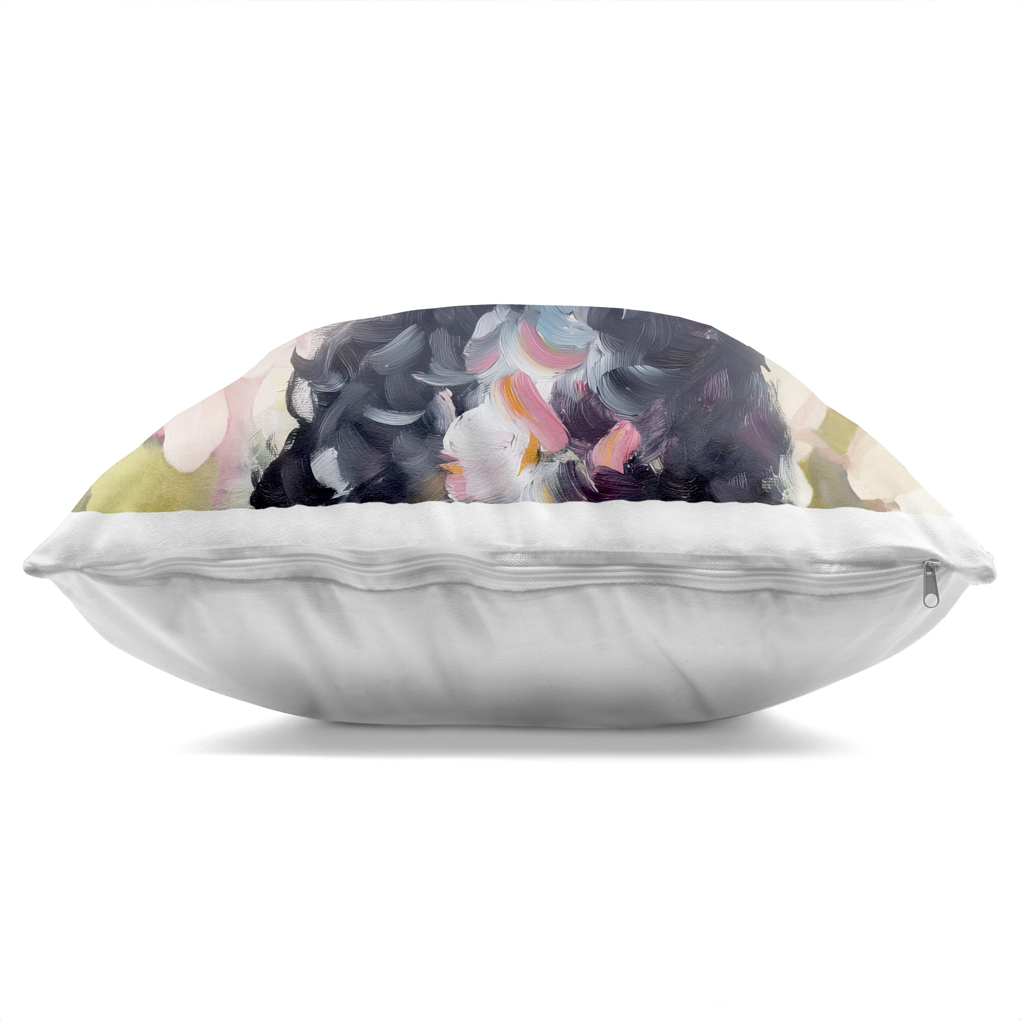 Stupell Industries Little Black Poodle Decorative Printed Throw Pillow, design by Tina LeCour