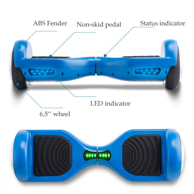 Self-balancing Scooter Hover Board with Alloy Wheels 350W