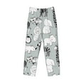 thumbnail image 4 of Daiia African Animals Men's Sleep Pant with Pockets and Drawstring,Pajama Pants-XX-Large, 4 of 9