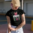 thumbnail image 2 of Mom Bunny, Easter Day or Sunday, Black T-Shirt, 3XL, 2 of 5