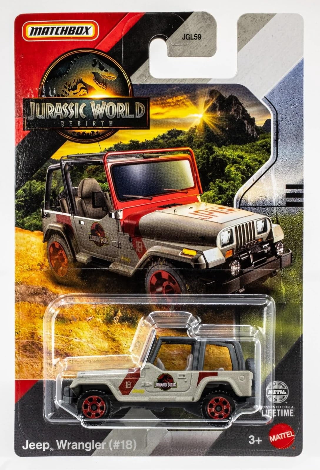 Jurassic World Matchbox Legacy Collection  Vehicles Set of 9 JGL59-956B