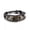 Brown Button, variant on Leather Bracelet Brown 8.5 Inches 20MM Push button L442-Brown Button