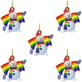 thumbnail image 1 of Fiudx Adornos Navideños Personalizados, Recuerdo Divertido Del 2022, Decoraciones Únicas para El Árbol, Idea de Regalo Familiar, Alegría Navideña, Material de Pvc, Juego de 1/3/5 Piezas, 1 of 4