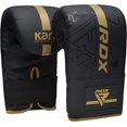 thumbnail image 5 of RDX Boxing Pads and Bag Gloves Set, Maya Hide Leather KARA Hook and Jab Training Pads, Curved Focus Mitts for MMA, Muay Thai, Kickboxing Coaching, Martial Arts, Punching Hand Target Strike Shield, 5 of 7