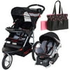 Baby Trend Expedition Jogger Travel System with 20% off Priscilla Diaper Bag