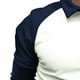 thumbnail image 5 of Camisa de Hombre de Manga Larga Con Cuello de Solapa Y Bolsillo Con Cierre de Color Y Cremallera Entallada Odeerbi  ODB-6, 5 of 5