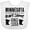 AA-White, variant on Inktastic Minnesota Awesome Since 1858 Boys or Girls Baby Bib