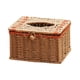 thumbnail image 3 of Caja de pañuelos de papel con cuerda de papel, soporte para papel de seda con tapa y organizador de cuentas para servilletas Estilo A, 3 of 9
