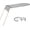Grey, variant on Kayak Canopy Sun Shade Waterproof Tear Resistant Oxford Cloth Black for Canoe Inflatable BoatsGrey