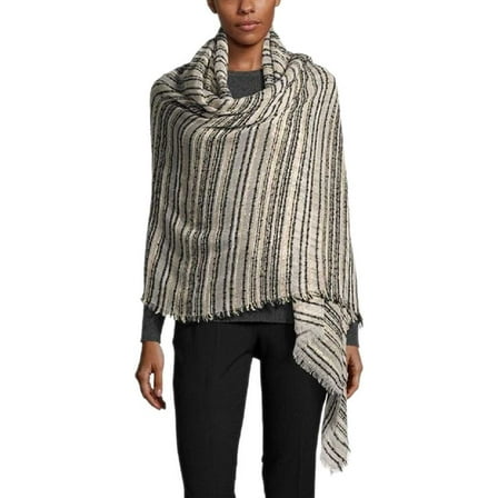 INC International Concepts Women's Textured Yarn Boucle Wrap