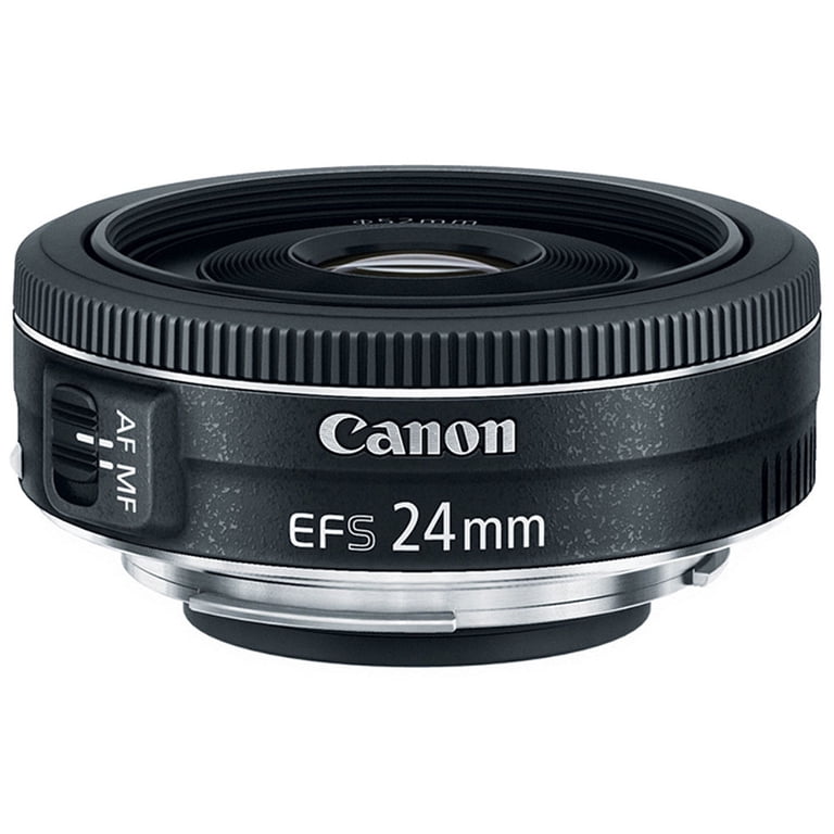 Canon, Camera Lens, EF-S 24mm f/2.8 STM, Portable Black - Walmart.com