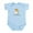 Sky Blue, variant on CafePress - Just Hatched! Baby/Toddler Bodysuit - Baby Light Bodysuit, Size Newborn - 24 Months