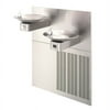 Haws H1011.8Ho Hi-Lo Barrier-Free, Dual Satin Finish Stainless Steel Electric Drinking