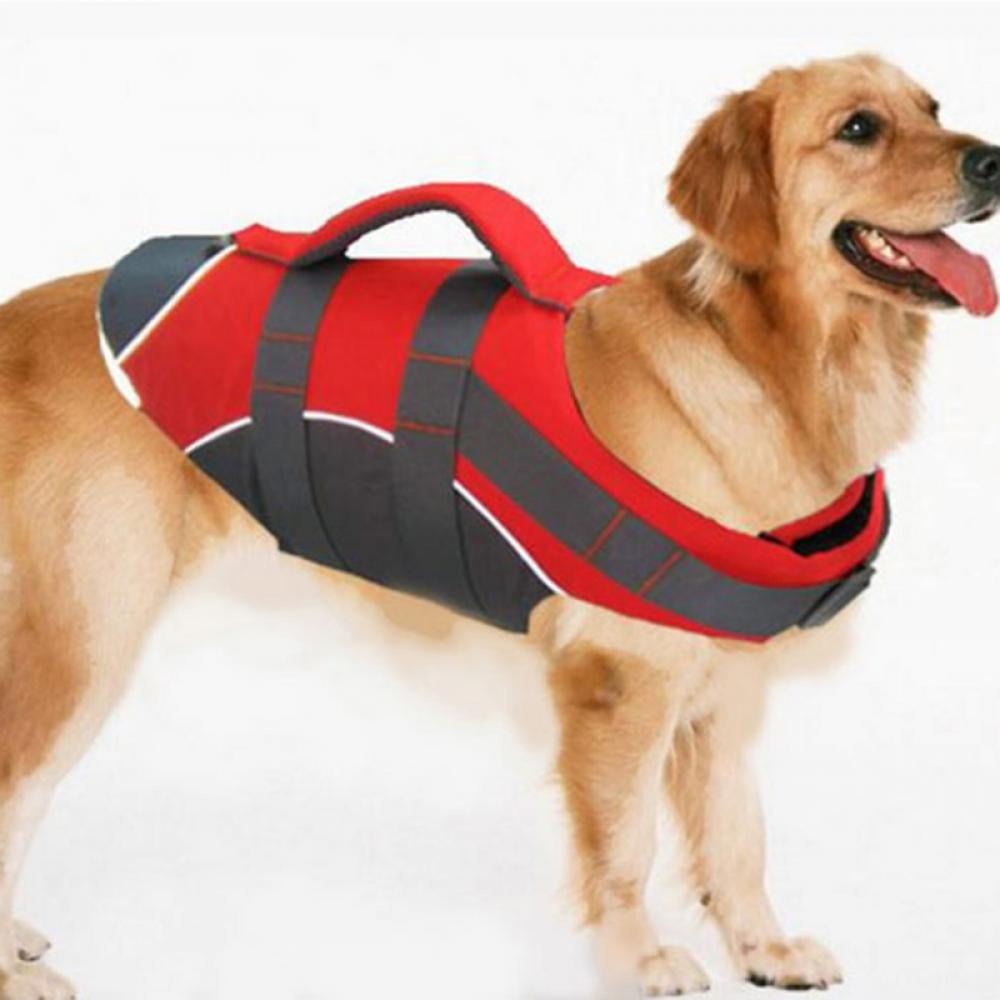 Dog Life Jacket Dog Life Vest for Swimming and Boating in HiViz