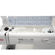 Janome HD3000 Heavy Duty Sewing Machine w/ Hard Case + Ultra Glide Foot + Blind Hem Foot + Overedge Foot + Rolled Hem Foot + Zipper Foot + Buttonhole Foot + Leather and Universal Needles + More!