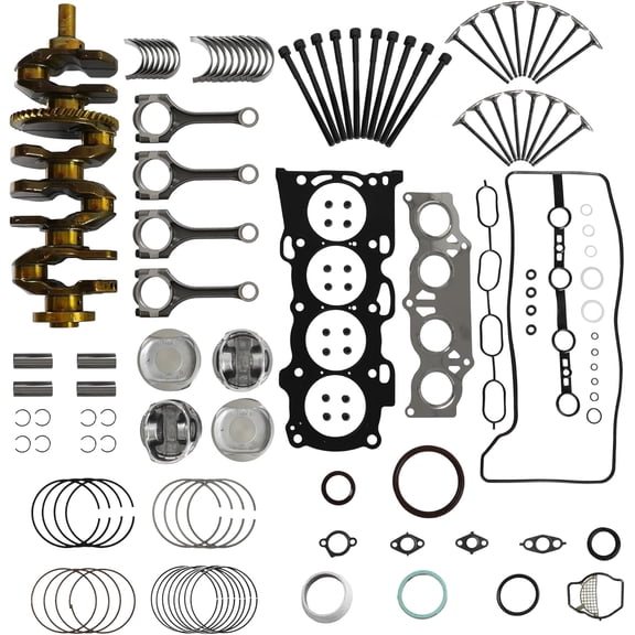 2AZ-FE Engine Rebuild Kit Crankshaft Con Rod Bearings Head Gasket Set For Toyota Highlander RAV4 Camry 2.4L