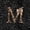 Black Brown 10, variant on Manfei Leopard Print Initial A Shower Curtain 72Wx72L,Dreamy Bow Bathroom Curtain,Black Brown