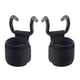 thumbnail image 5 of Ganchos para levantamiento de pesas, paquete de 2 correas de muñeca con soporte de agarre, sistema de bloqueo SeSolution para levantamiento pesado y reducción de la fatiga de agarre, para, 5 of 5
