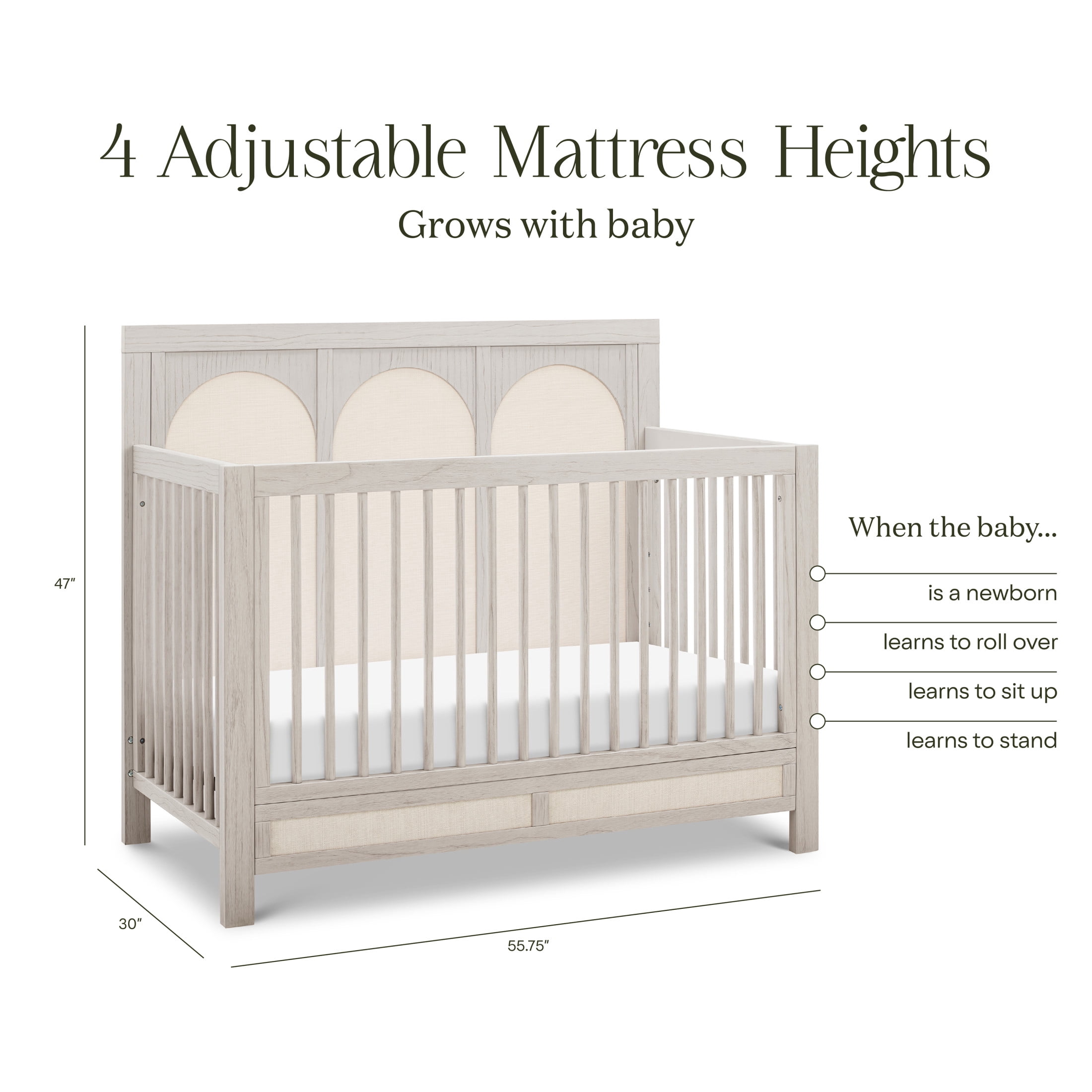 Namesake Eloise 4-in-1 Convertible Crib