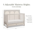 thumbnail image 5 of Namesake Eloise 4-in-1 Convertible Crib, 5 of 7