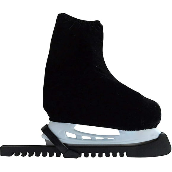 Hockey Skate Guards Walking - Adjustable Ice Skate Blade Covers Guard Protector for Younth Men Women Boys Girls-Black