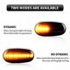 thumbnail image 4 of 2PCS Canbus For Alfa Romeo 147 GT Mito For FIAT Bravo II LED Side Marker Light Dynamic Blinker Turn Signal Lamp Car Accessories, 4 of 5