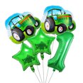 thumbnail image 3 of 5pcs farm theme birthday party balloons, 32inch green number 3 balloon ,tractor aluminum foil balloon for Party decoration, 3 of 10