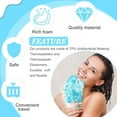 thumbnail image 3 of 2 Pcs Honeycomb Exfoliating Glove Bath Mitt Body Spa Scrubber, Honeycomb Exfoliator Glove for Body Shower, Honeycomb Exfoliator Scrubber Sponge Shower Loofah, Quick Drying, 3 of 7