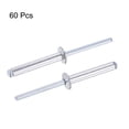 thumbnail image 4 of Unique Bargains 5mm Diameter 30mm Grip Length Silver Tone Aluminum Blind Rivets 60 Pack, 4 of 4