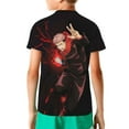 thumbnail image 5 of Jujutsu Kaisen Yuji Itadori Kids T-Shirt 3d Printed Graphic T-Shirts Boys And Girls Short Sleeve Shirts For Youth Kids X-Small, 5 of 7