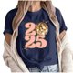 thumbnail image 1 of Camisetas de Manga Corta para Mujeres, Camiseta de Cuello Redondo Impresa de Moda, Primavera Y Verano Casual, 1 of 9