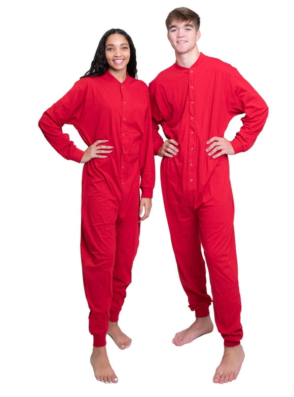 Union Suit Drop Seat