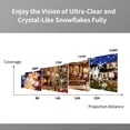 thumbnail image 4 of Christmas Snowfall Projector Lights Outdoor, Snowflake Projector Lights, Waterproof Snowfall Dynamic Snow Effect Decorative Lighting for Christmas Xmas, 4 of 7