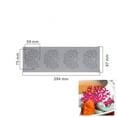 thumbnail image 1 of Bakeware Chocolate Stencil 3D Leaves Baking Tool Silicone Mould Cake Decorating Border Cake Lace Mold Fondant Mold STYLE B, 1 of 8