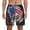 White, variant on Largemouth Bass Fish in USA for Men's Swimming Trunks Swim Trunks Quick Dry Swim Shorts with Mesh Lining Funny Swimwear Bathing Suits