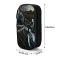 thumbnail image 3 of Vampire Diaries Pencil Case Durable Pen Carrying Case Lightweight Pencil Bag Pouch Box Organizer Pencase Black, 3 of 8
